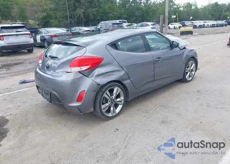 2016 Hyundai Veloster from USA, damaged, VIN KMHTC6AD1GU248362